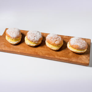 Cream Filled Doughnuts x4