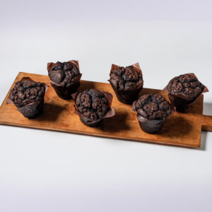 Chocolate Muffins Packed by 6