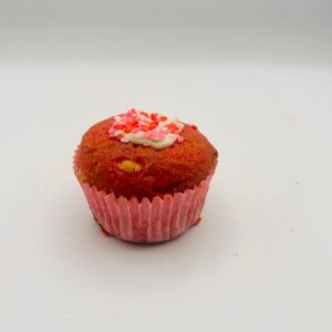 Pink October cupcake Heart